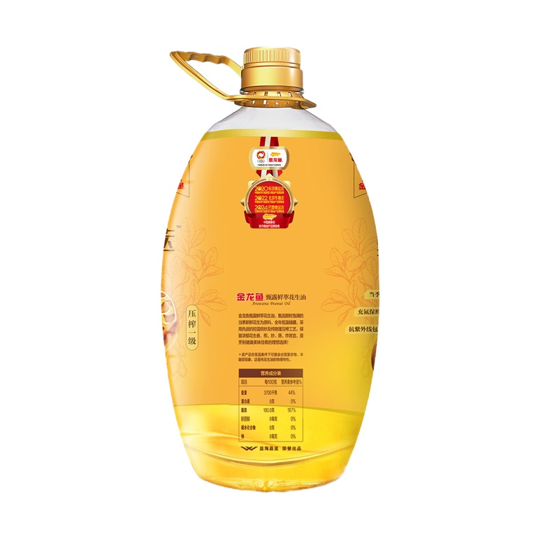 金龙鱼甄露鲜萃花生油 5L
