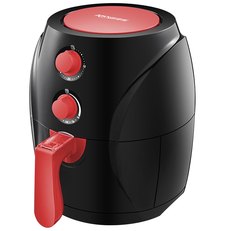 亚摩斯(AMOS)空气炸锅AS-AF120B家用级新款多功能空气炸锅3.2升大容量
