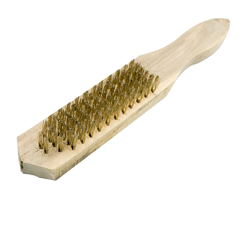 冰禹 BY-010 钢丝刷（12只装 ）清洁除锈工业不锈钢丝刷 钢丝刷 除锈 刷铁锈 专用手持钢丝刷