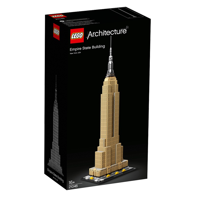 LEGO乐高建筑系列帝国大厦21046 男孩女孩16岁+生日礼物 玩具积木