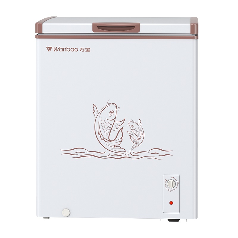 万宝(Wanbao) 145升卧式冷柜 家商两用冰柜冷藏冷冻循环制冷顶开门一级能效断电保护单温冷柜BC/BD-145DE