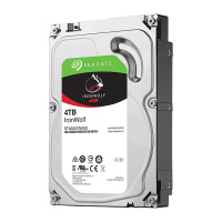 希捷 ST4000VN008 NAS硬盘4TB 64MB 5900转 PMR CMR垂直磁记录SATA 银色 单位:个