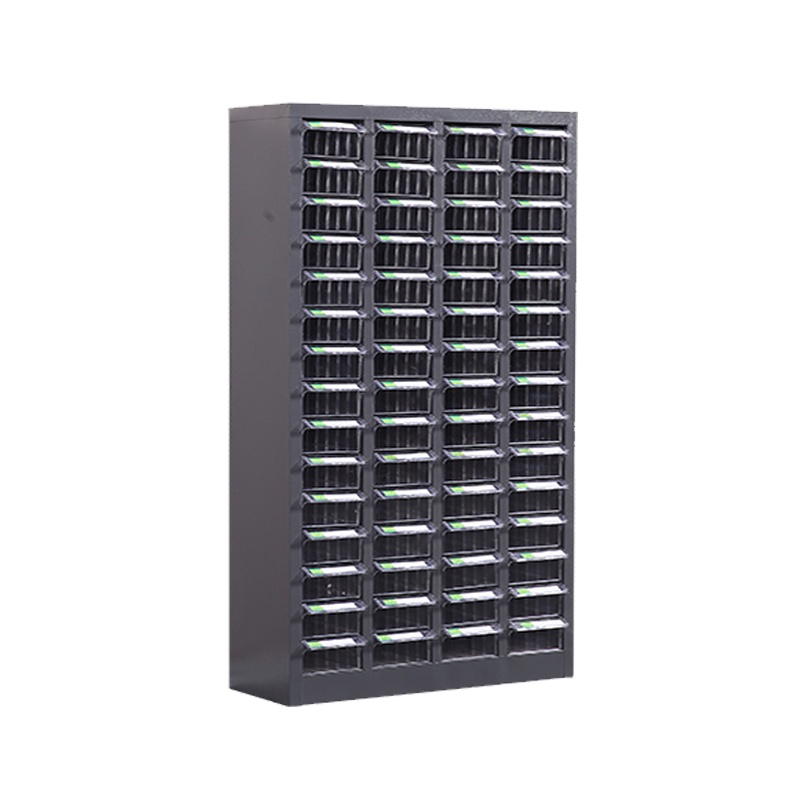 臻远零件柜抽屉式工具柜 60抽透明无门中号