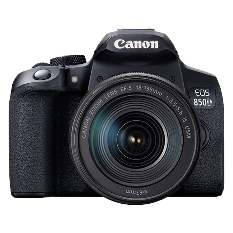 佳能(Canon)EOS 850D(18-135 IS USM)单反套装 2410万像素 4K拍摄850D