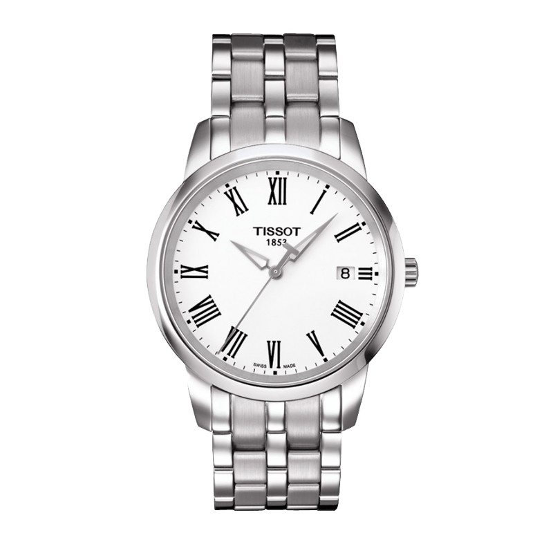 天梭(TISSOT)手表 梦幻系列 男士石英手表情侣表商务休闲石英男表
