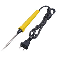 企购优品银星牌尖蹄头铜头内热式胶柄学生修理家用布线 50W电烙铁