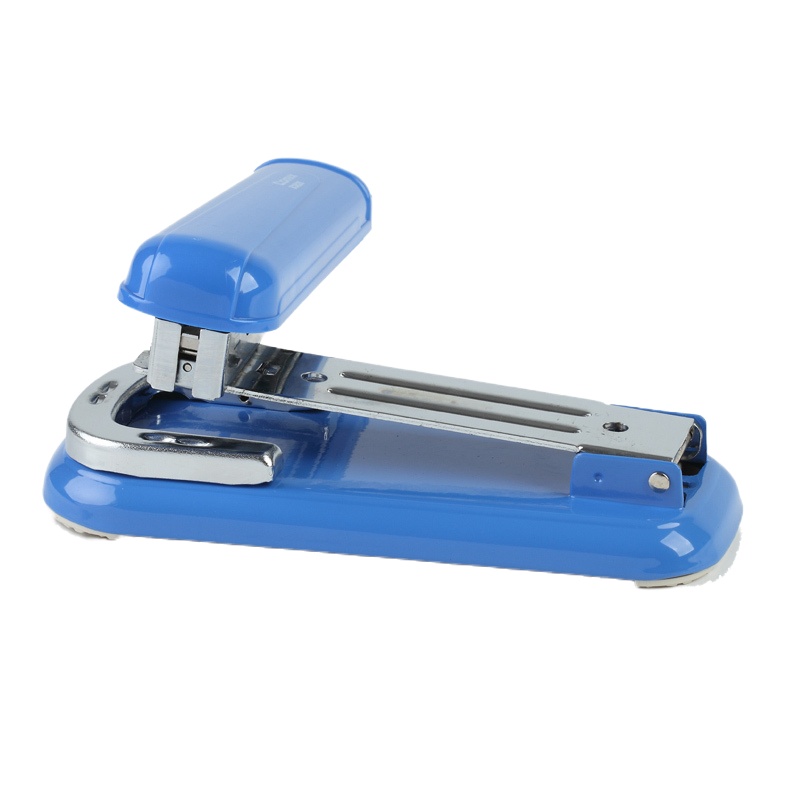 齐心(COMIX) B3828N多功能订书机省力订书器旋转钉书机学生用订书机办公用品 颜色随机 单个价格