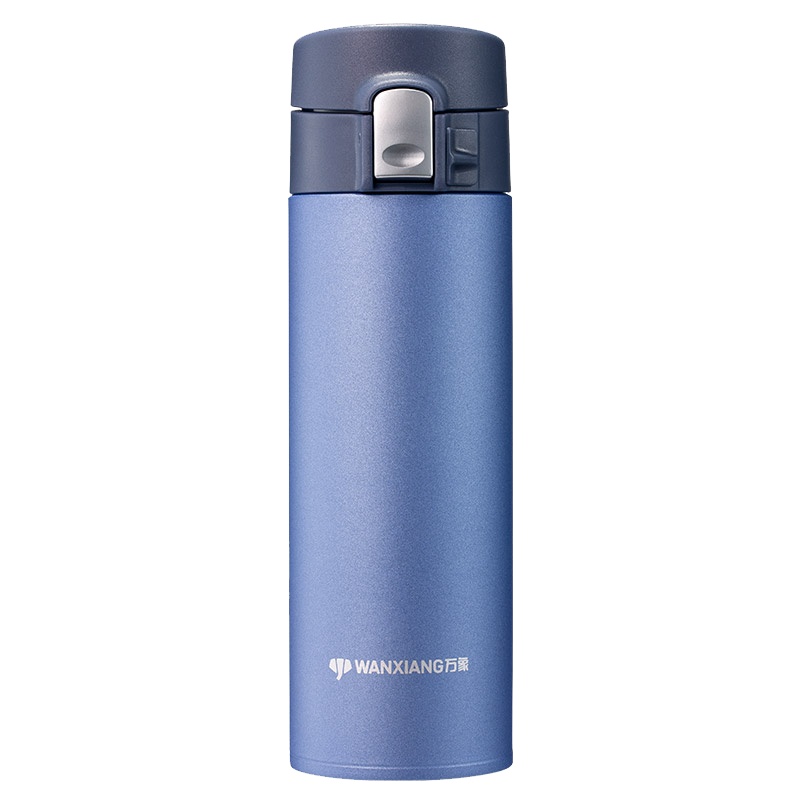 万象(WANXIANG)B15SS梦重力轻巧弹盖不锈钢保温保冷杯/壶经典咖500ML 真空户外水杯 男女车载杯子