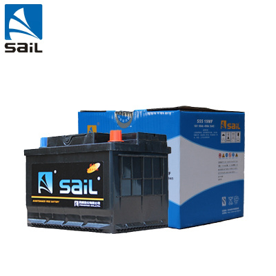 风帆(sail) 蓄电池 55519 海域/海尚/华普/赛宝蒙迪欧/天语SX4/开拓者 汽车电瓶折旧价配送安装