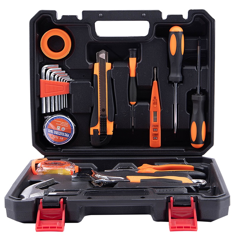 卓顺杰011工具组合套装20件套家用维修工具箱螺丝刀 五金工具