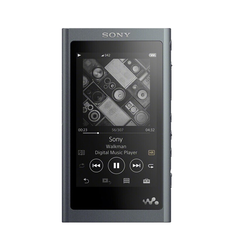 索尼(SONY)NW-A55 Hi-Res高解析度无损黑胶唱片处理器音乐播放器MP3 黑色
