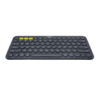 罗技(Logitech)K380无线蓝牙键盘 灰色 单个装-(个) 多功能便携 蓝牙键盘