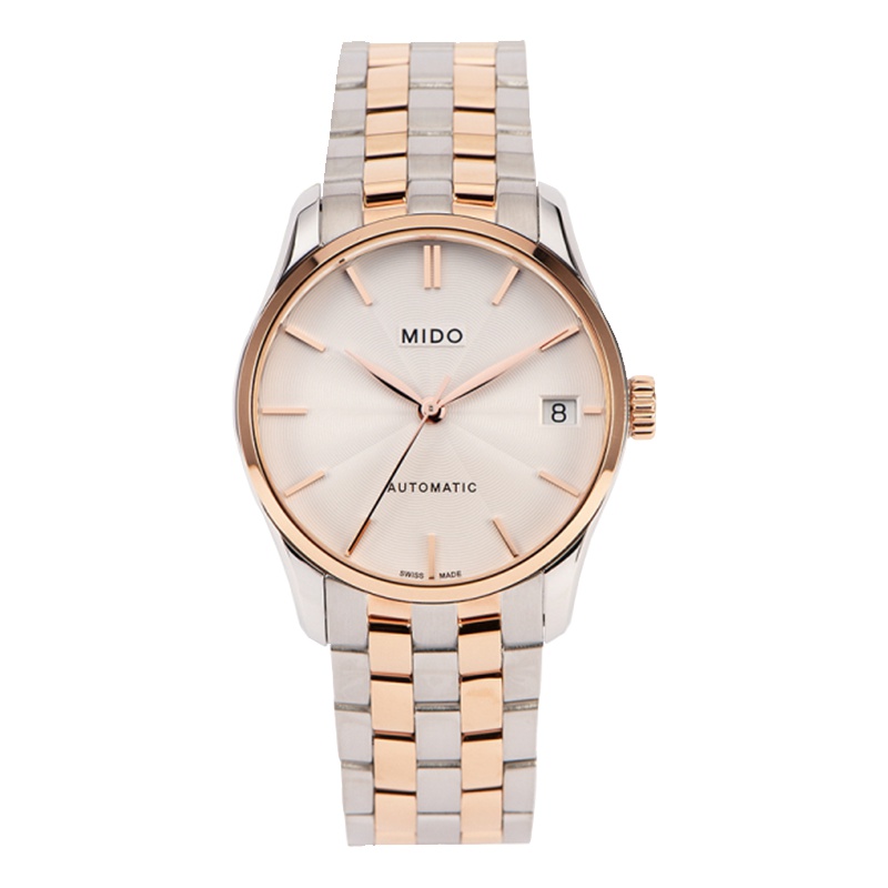 美度(MIDO)瑞士手表 布鲁纳系列自动机械表女钢带女士手表 M024.207.22.031.00