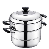 苏泊尔易存储不锈钢双层复底蒸锅22cm SZ22B2