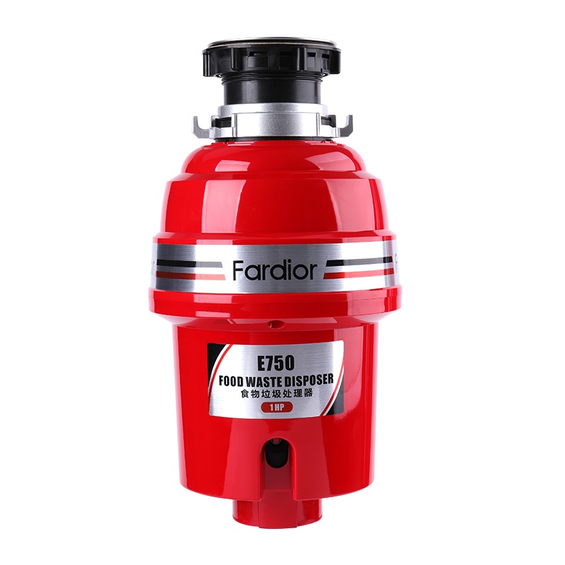 法迪欧食物垃圾处理器E750家用厨房食物垃圾处理器水槽厨余粉碎机无线开关
