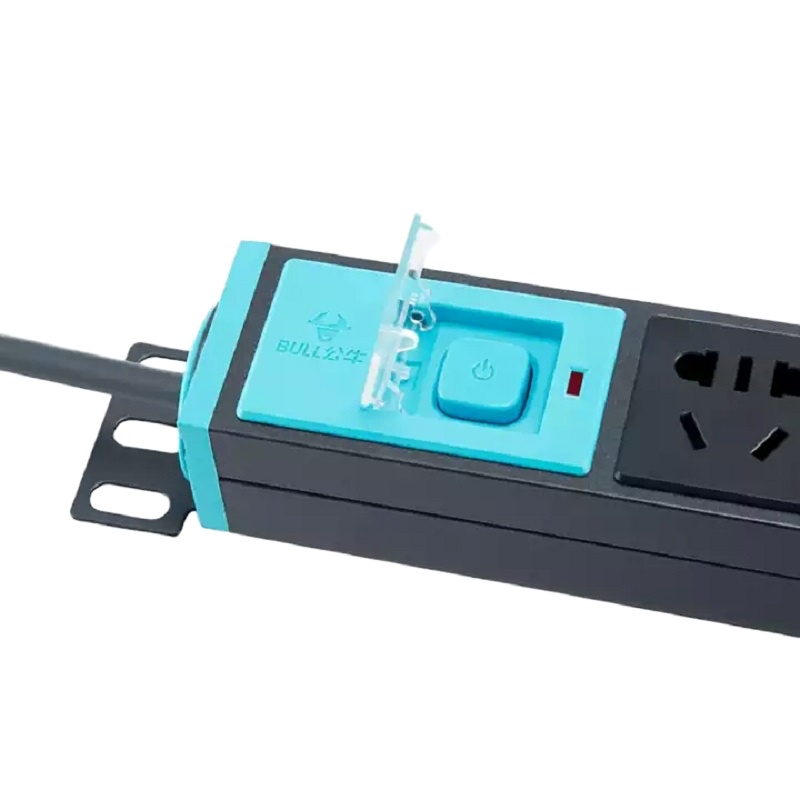 公牛(BULL) PDU机柜插座大功率专用 GNE-1080 10A八位全长3米