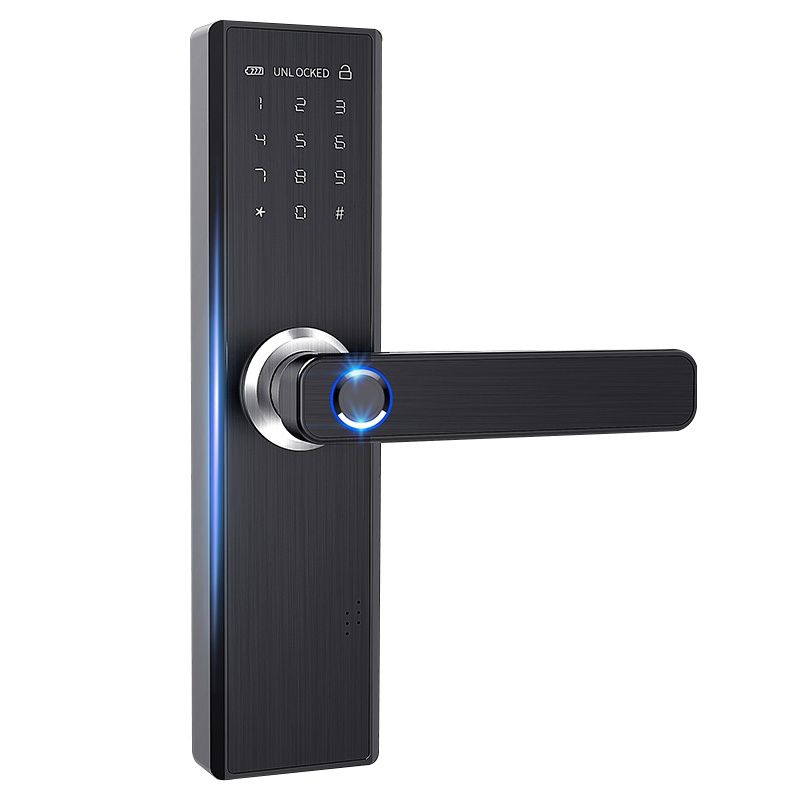 以方科技 X1指纹锁防盗门智能自动电子密码锁酒店宾馆室内门远程锁