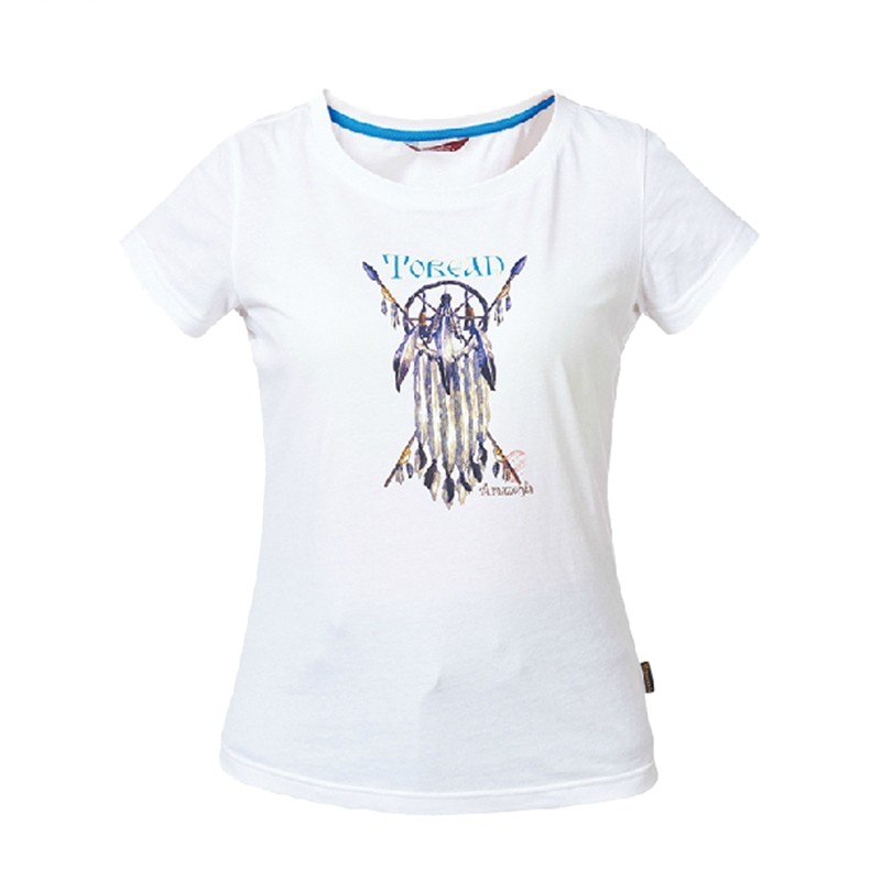 探路者（TOREAD）户外女装透气快干运动休闲短袖T恤TAJC82533