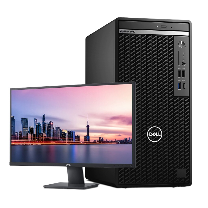戴尔Optiplex 5080MT（I5-10500/8G/1TB）+23.8寸显示器