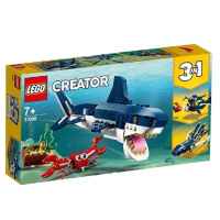 LEGO乐高创意三合一深海生物拼插玩具31088