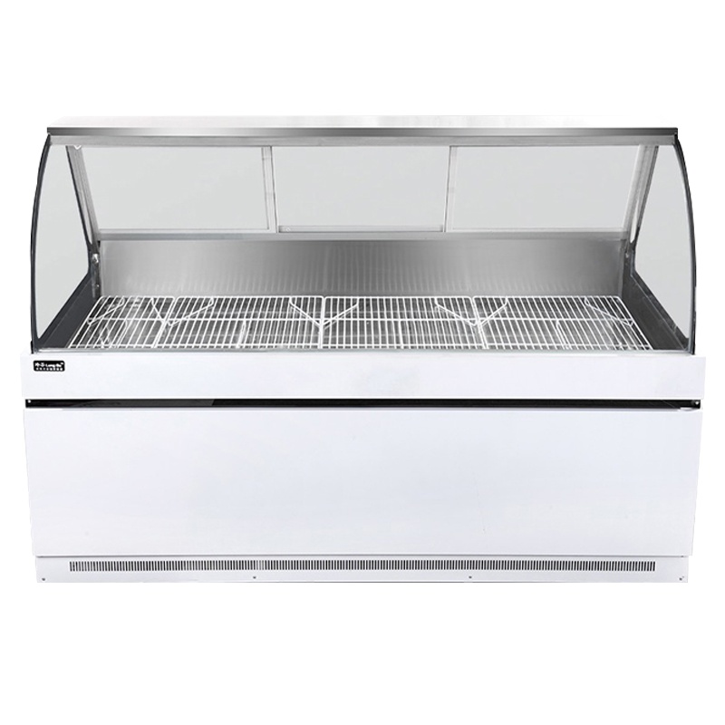 冰熊(bing xiong)2.5米直冷单温鸭脖柜 凉菜卤菜熟食柜保鲜冷藏柜冰柜 商用卧式冷柜透明展示柜