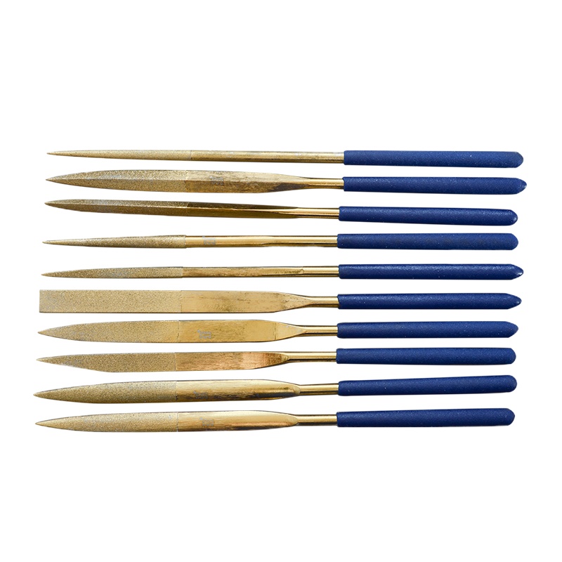 长城(THE GREAT WALL)5*180mm 长城精工镀钛金刚石什锦锉 413938