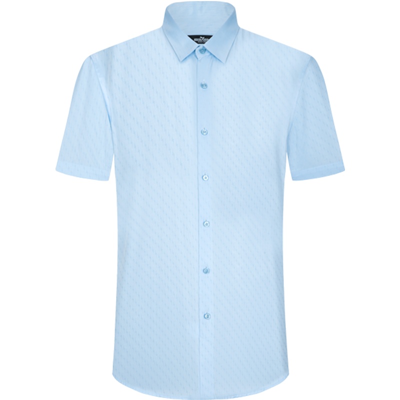 柒牌SEVEN男装夏季短袖衬衫简约经典短袖男士衬衫