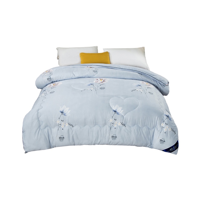 凯诗风尚(CHARSON)冬被 苏宁自营 秋冬加厚被子保暖纤维被芯四季通用学生宿舍单人床上用品被子被褥双人