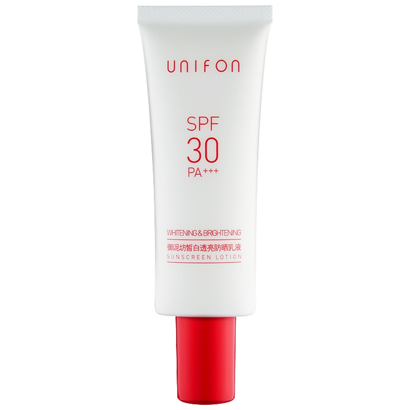 御泥坊 皙白透亮防晒乳液SPF30PA+++ 50ml(防晒霜女 美肤淡斑 水润轻薄防晒露)