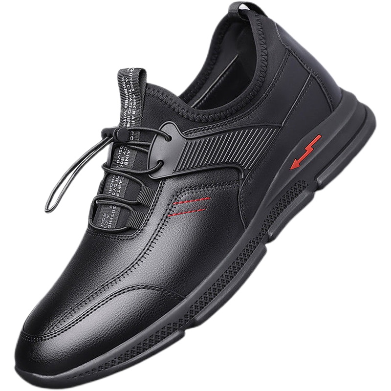 环球夏季男鞋出席办公室休闲皮鞋跑步鞋商务皮鞋休闲鞋百搭运动鞋