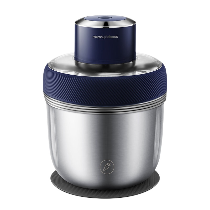 摩飞电器(MORPHY RICHARDS)绞肉机家用电动小型多功能碎菜绞馅料理机不锈钢打肉馅搅拌机MR9401A