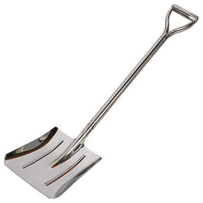 海斯迪克 HK-638 不锈钢连体锹 园林工具铁锨农用铁铲铁锹不锈钢铲子清洁挖土工具 方头1m