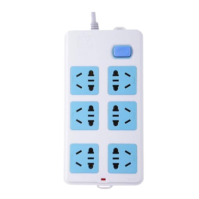 商用台式机电源 电源插座 TS-108 3位10米 儿童保护门 分控开关