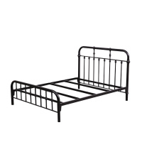 [红心家居]铁艺床卧室铁架床双人床铁床床架简易钢管床