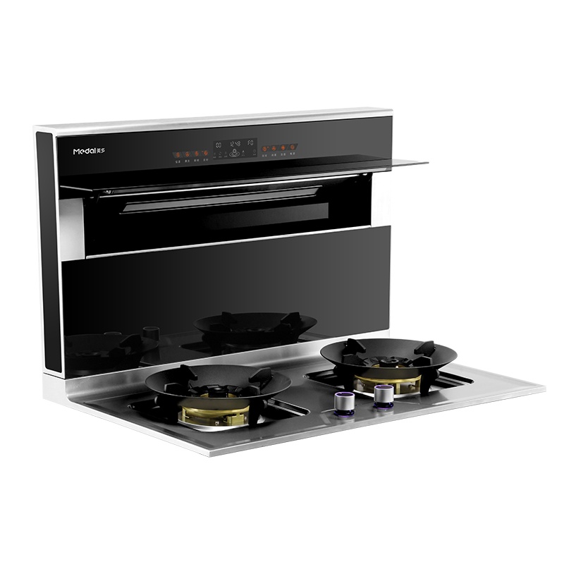 美多(Medal)集成灶A6-B1/分体式油烟机燃气灶 家用下排侧吸 油烟机一体灶套装大火力 液化气