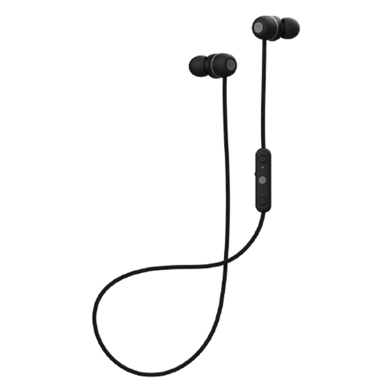 丹麦Kreafunk aVibe入耳式蓝牙5.0运动防汗耳麦颈挂式磁吸耳机音乐耳塞 黑色特别版