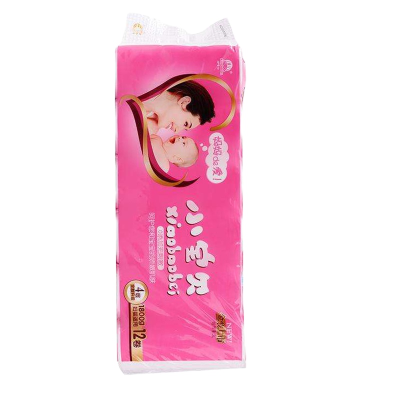 小宝贝(XIAOBAOBEI)4959妈妈的爱卫生纸4层1800g（12卷）