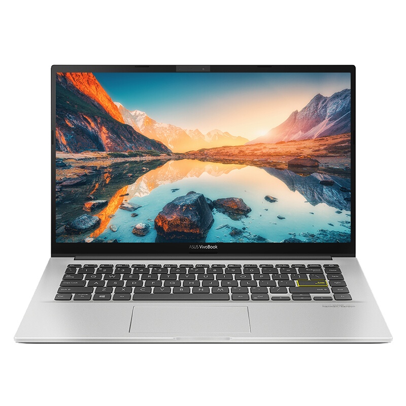 华硕VivoBook14 2020 v4050 14英寸高性能轻薄本笔记本电脑(i5-10210U 8G 512G MX330 IPS)梦幻白