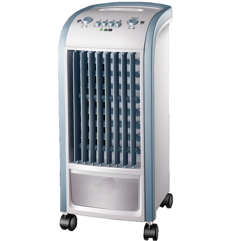 志高(CHIGO)空调扇FSTB-L18J 三档摆风制冷加湿4L大容量小型家用机械控制单冷水冷风扇冷风机塔式落地电风扇