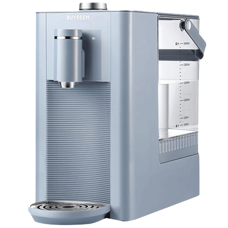 北鼎(buydeem)饮水机S606 速热迷你型按键便携式家用智能桌面饮水机基础版(机身+水箱) 尼加拉蓝