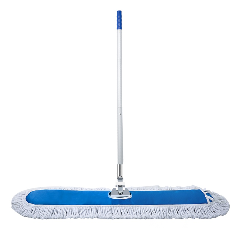 利临 商用平板拖把 大号尘推 木地板大理石瓷砖吸水棉纱平板拖把90CM