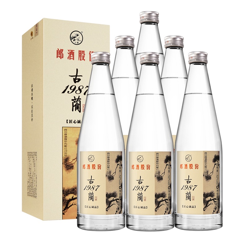 郎酒 古蔺1987(匠心诚品)52度 500mL*6瓶整箱白酒