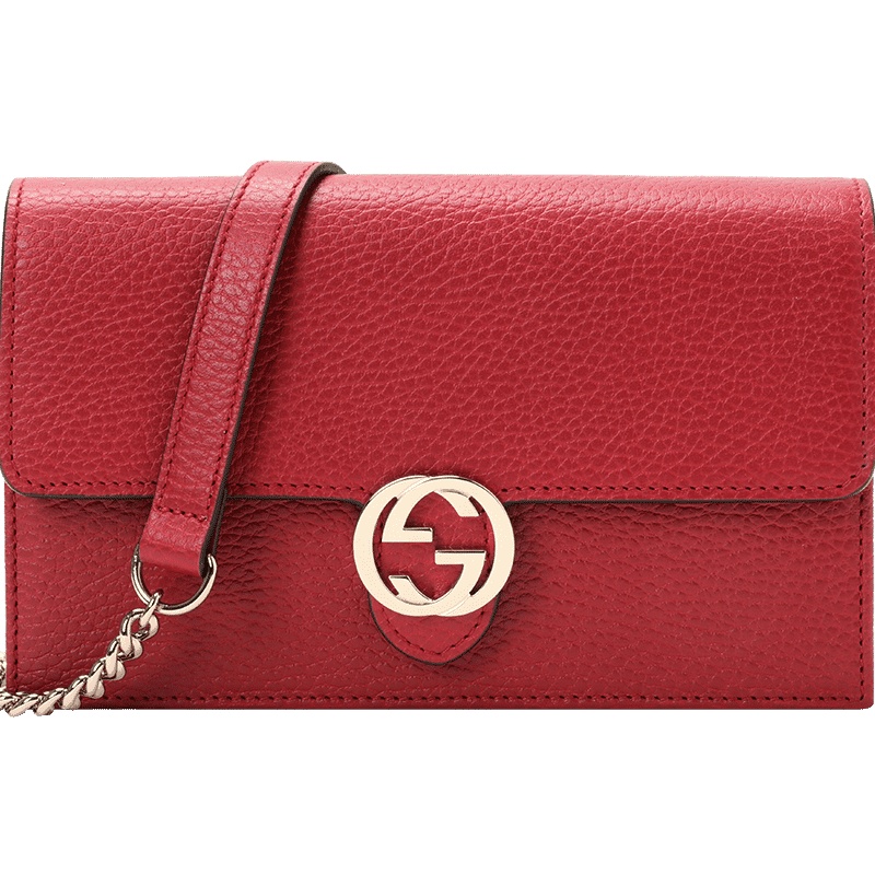 GUCCI 古驰 女包 WOC 双G互扣粒纹皮510314