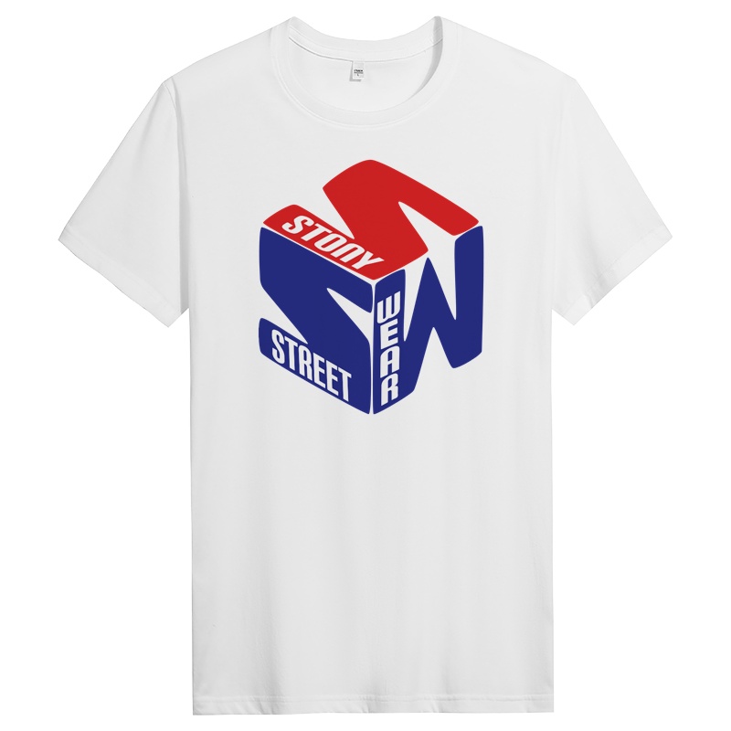 男短袖夏季纯棉T恤青年潮牌上衣服修身半袖 DT11113