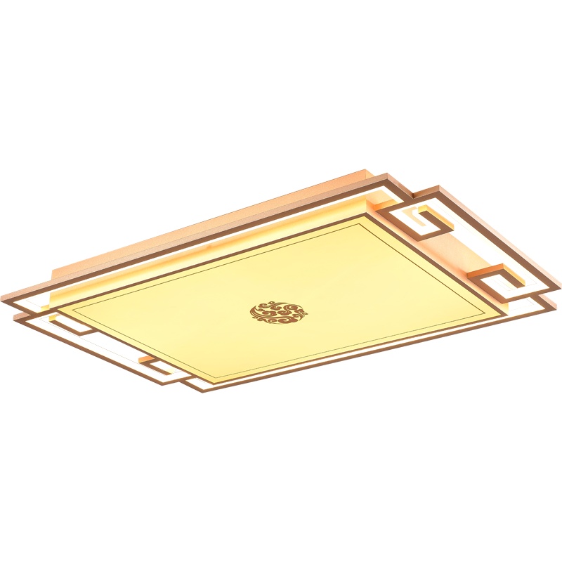 新中式led吸顶灯具简约现代房间卧室灯大气客厅灯饰禅意中国风灯具