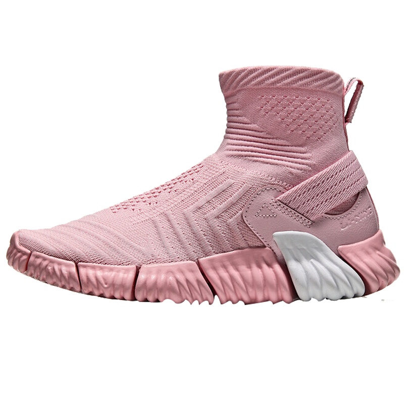 李宁休闲鞋子2018年春秋女鞋适系列悟空轻便袜子鞋运动鞋高帮