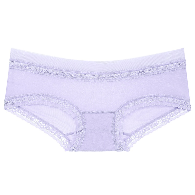 都市丽人【4条装】亲肤舒适时尚低腰组合内衣女士性感蕾丝内裤2K8A18