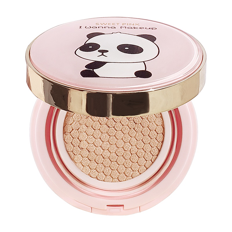 粉色安琪SWEET PINK 水润无瑕气垫BB霜(自然色)15G*2