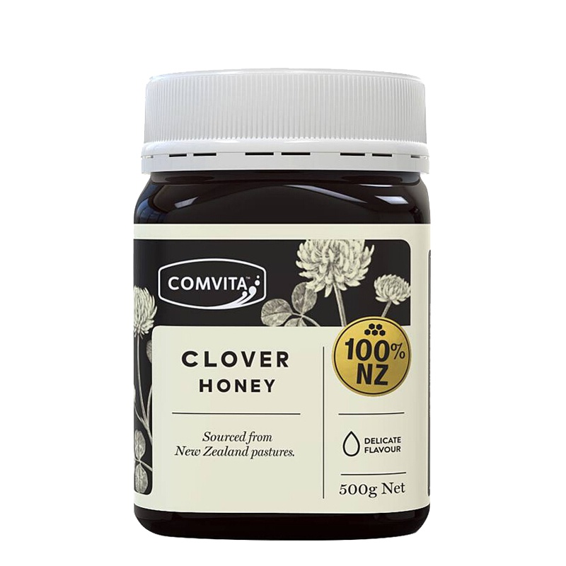 康维他(COMVITA)三叶草蜂蜜500g 天然单花纯净蜜
