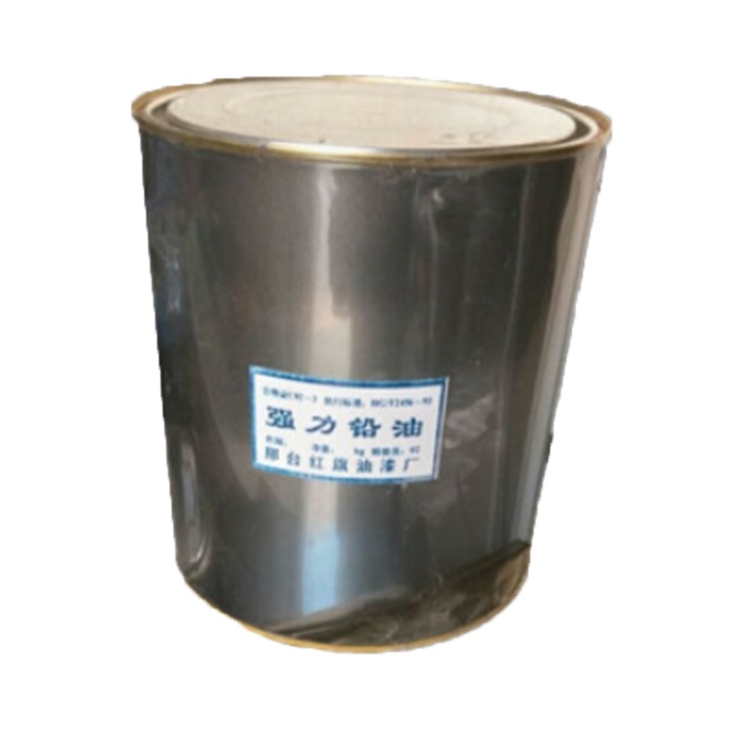 蜀天龙 强力铅油 厚白漆管道 3公斤一小桶